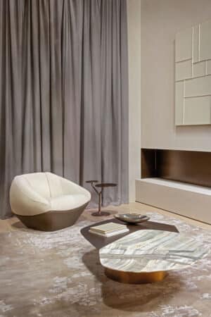 Iside Armchair by Rugiano