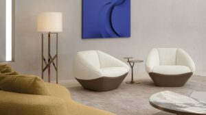 Iside Armchair by Rugiano