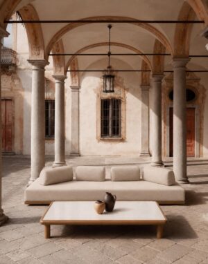 Morbido Rectangle Coffee Table by Melaaura
