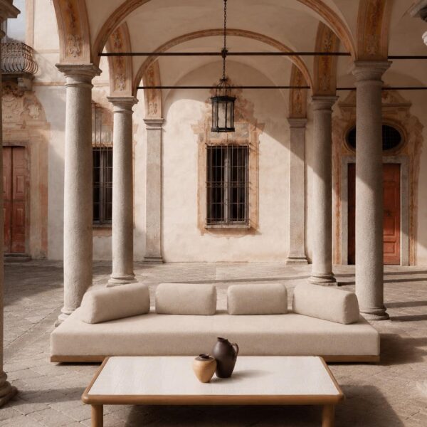 Morbido Rectangle Coffee Table by Melaaura