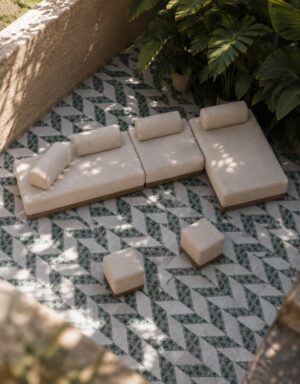 Majlis Modular Square Sofa by Melaaura