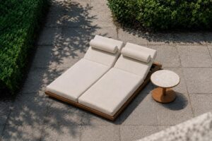 Majlis Double Sunbed by Melaaura