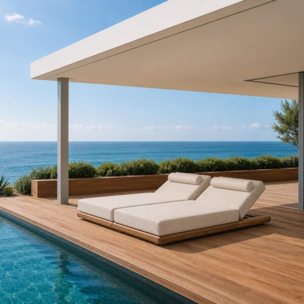 Majlis Double Sunbed by Melaaura