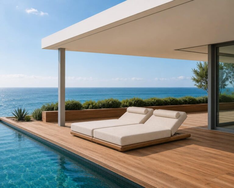 Majlis Double Sunbed by Melaaura
