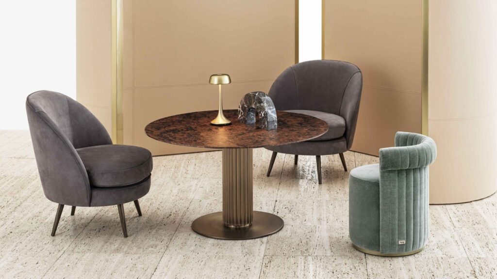 Liberty Lounge Bistrot Table by Rugiano