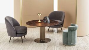 Liberty Lounge Bistrot Table by Rugiano
