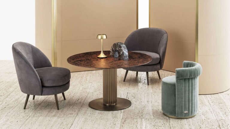 Liberty Lounge Bistrot Table by Rugiano