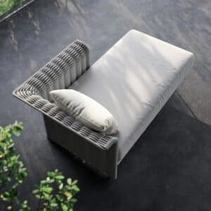 Dafne Outdoor Chaise Longue by Rugiano