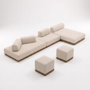 Majlis Lounge Sofa by Melaaura
