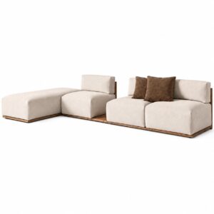 Morbido Sectional Sofa by Melaaura