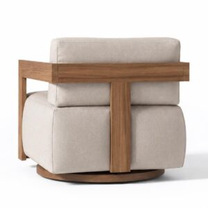 Morbido Swivel Chair by Melaaura