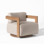 Morbido Swivel Chair by Melaaura