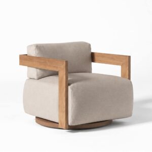 Morbido Swivel Chair by Melaaura