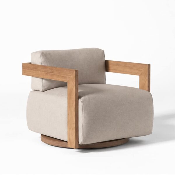 Morbido Swivel Chair by Melaaura