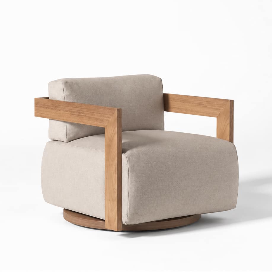 Morbido-Swiwel-chair-front Morbido Swivel Chair by Melaaura