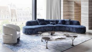 Pierre Sofa by Rugiano