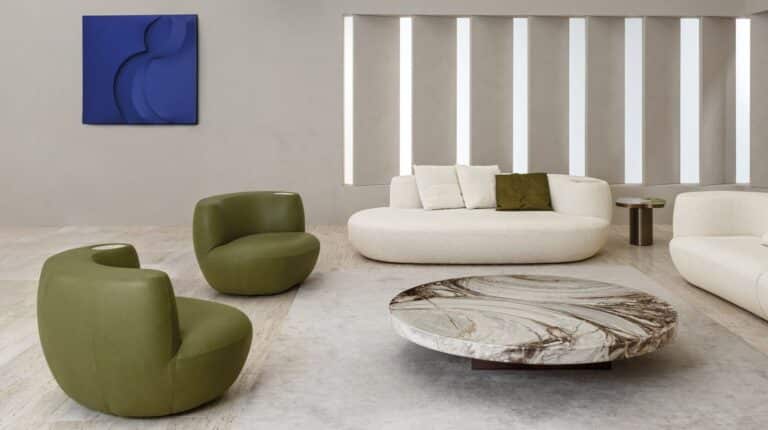 Rafael Armchair by Rugiano