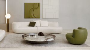 Rafael Armchair by Rugiano