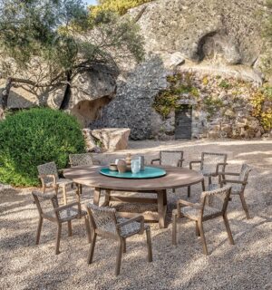 Rafael Round Table by Ethimo