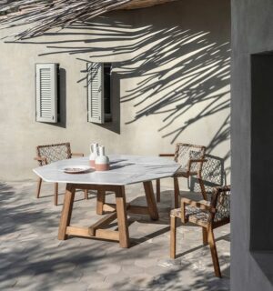 Rafael Octagonal Table by Ethimo