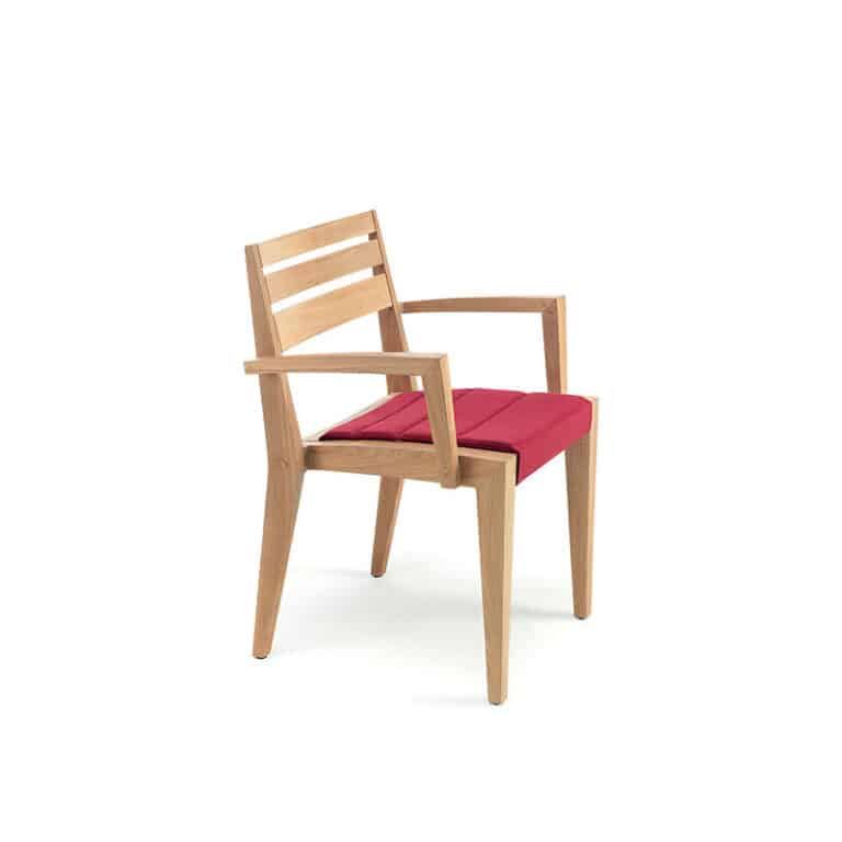 Ribot Seat Cushion Dining Chair by Ethimo