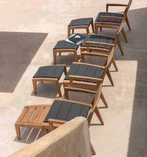 Ribot Seat Cushion Lounge Armchair by Ethimo