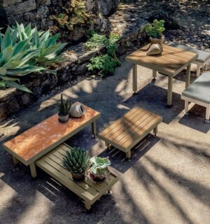 Seeds Side Table by Ethimo