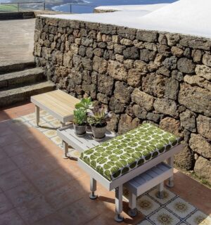 Seeds Bench / Pot Holder by Ethimo