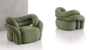 Abbraccio Armchair by Rugiano