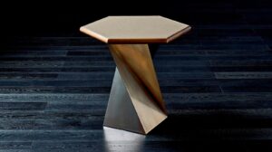 Twist Side Table by Rugiano