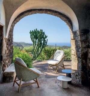Teodora Lounge Armchair by Ethimo