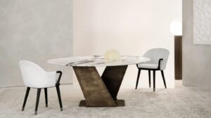 Wally Round Dining Table by Rugiano
