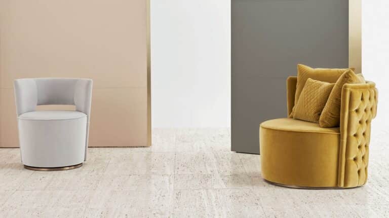 Giotto Armchair by Rugiano