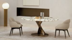 Zoe Dining Table by Rugiano