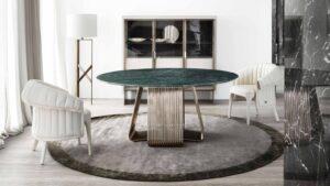 Alyson Round Dining Table by Rugiano