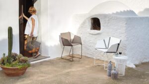 Aram High Stool by Gandia Blasco