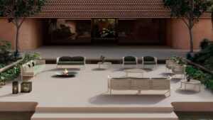 Arco Coffee Table by Gandia Blasco