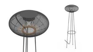 Aria Floor Lamp by Gandia Blasco