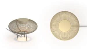Aria Table Lamp by Gandia Blasco