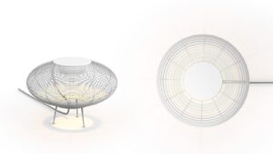 Aria Table Lamp by Gandia Blasco