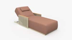 Bosc Chaise Lounge by Gandia Blasco