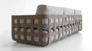 Braid Sofa by Rugiano