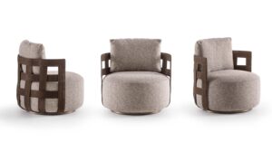 Braid Armchair by Rugiano