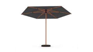Brisa Round Folding Parasol by Gandia Blasco