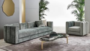 Club Sofa by Rugiano