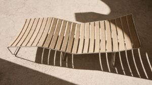 Cord Chaise Lounge by Gandia Blasco