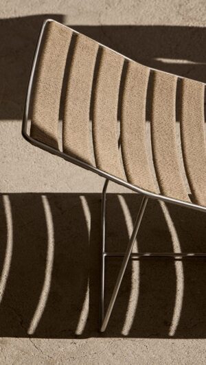 Cord Chaise Lounge by Gandia Blasco