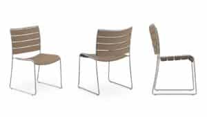 Cord Dining Chair by Gandia Blasco