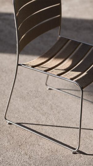 Cord Dining Chair by Gandia Blasco