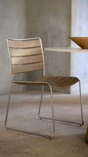 Cord Dining Chair by Gandia Blasco